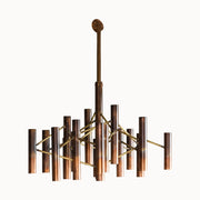 The Copper Tube Chandelier